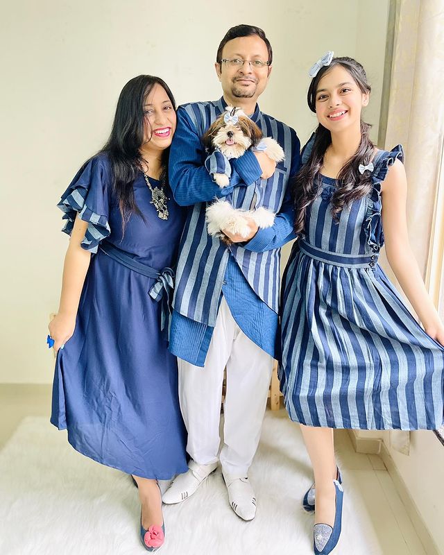 Nitanshi Goel with Parents