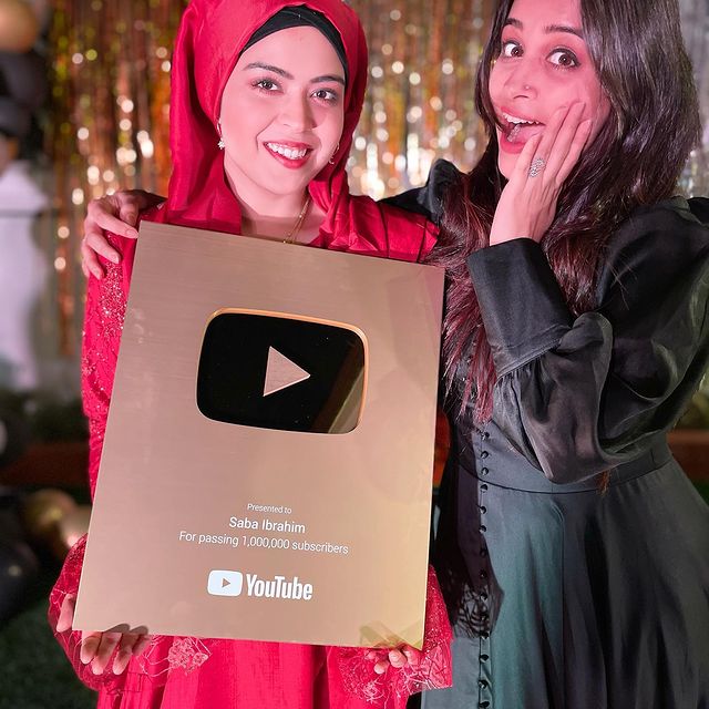 DIPIKA KAKAR IBRAHIM with Saba Ibrahim